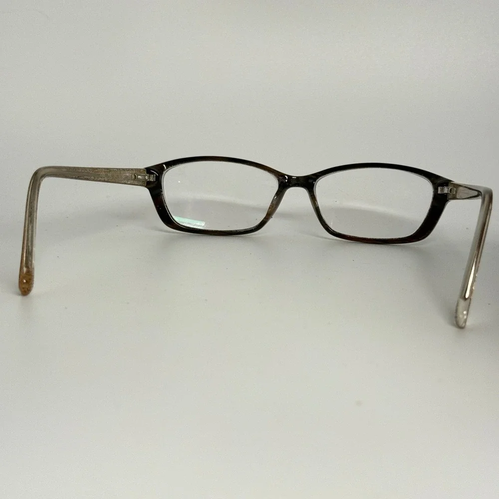 Vera Wang V908 HN Eyeglasses Tortoise Gold Glitter Frames 54-16-140 Womens